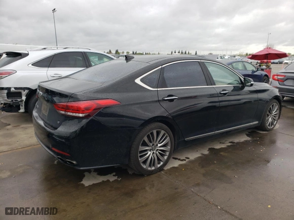 2015 Hyundai Genesis 5.0L with VIN KMHGN4JFXFU027861, listed as a Copart auction lot 51338245 with 175,331 mi miles and Salvage Title. Bid and sale history available at carsss.com. Image 3.