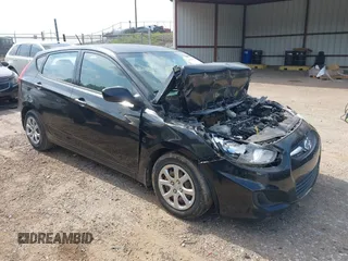 2014 Hyundai Accent GS with VIN KMHCT5AE6EU174274, listed as a IAAI auction lot 42416127 with 118,133 mi miles and . Bid and sale history available at DreamBid. Image 1.