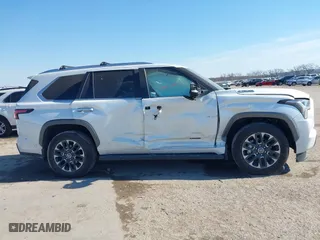 2024 Toyota Sequoia SR5 with VIN 7SVAAABA5RX038752, listed as a IAAI auction lot 41325345 with 9,791 mi miles. Bid and sale history available at carsss.com. Image 13.