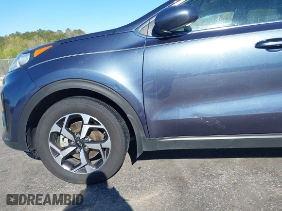 2020 Kia Sportage LX with VIN KNDPM3AC6L7720640, listed as a IAAI auction lot 41843861 with 114,977 mi miles. Bid and sale history available at carsss.com. Image 17.