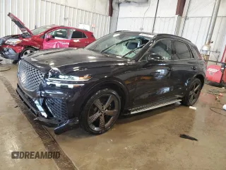 2025 Genesis GV70 Sport with VIN 5NMMCDTC3SH030151, listed as a Copart auction lot 59136675 with 7,889 mi miles and Salvage title. Bid and sale history available at DreamBid. Image 1.