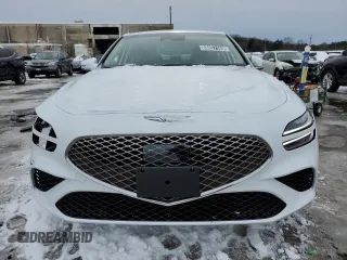 2025 Genesis G70 2.5T with VIN KMTG34SC9SU153588, listed as a Copart auction lot 88057165 with 1,204 mi miles and Clean Title. Bid and sale history available at DreamBid. Image 5.