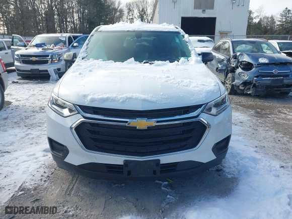 2021 Chevrolet Traverse LS with VIN 1GNEVFKW4MJ205324, listed as a IAAI auction lot 41337141 with 39,783 mi miles. Bid and sale history available at carsss.com. Image 12.