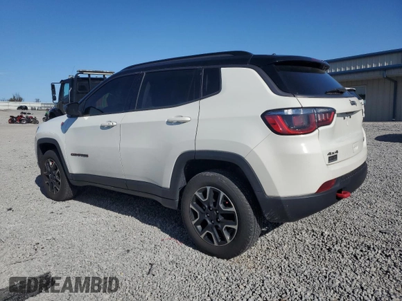 2020 Jeep Compass Trailhawk z VIN 3C4NJDDB4LT184212, wystawiony jako Copart lot #53054375 z przebiegiem 73 963 mil mil oraz Szkoda całkowita • Salvage title. Historia ofert i sprzedaży dostępna na DreamBid. Obrazek 2.