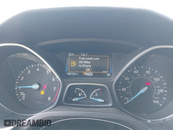 2018 Ford Focus SE with VIN 1FADP3FE7JL237818, listed as a IAAI auction lot 41729205 with 66,702 mi miles. Bid and sale history available at carsss.com. Image 7.