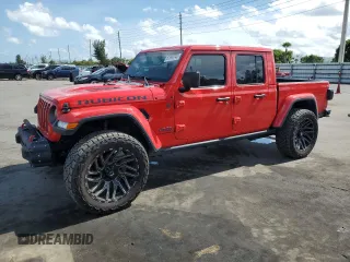 2021 Jeep Gladiator Rubicon с VIN 1C6JJTBG0ML569133, выставлен на аукционе Copart как лот 61994745 с пробегом 23 785 миль миль и Чистый • Clean title. История ставок и продаж доступна на DreamBid. Изображение 1.