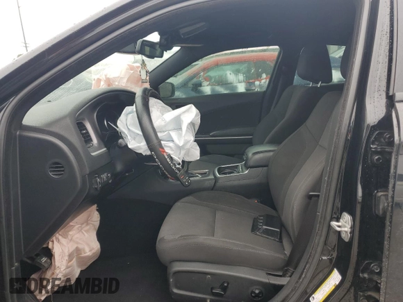 2019 Dodge Charger SXT with VIN 2C3CDXJGXKH653881, listed as a Copart auction lot 45982135 with Not Provided miles and Salvage Title. Bid and sale history available at DreamBid. Image 7.