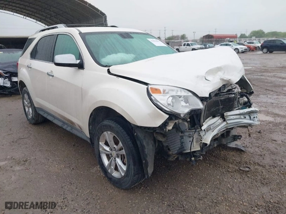 2012 Chevrolet Equinox LTZ with VIN 2GNALFEK3C1203215, listed as a IAAI auction lot 41894952 with 208,543 mi miles. Bid and sale history available at carsss.com. Image 1.