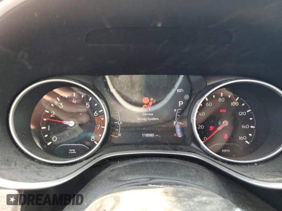 2019 Jeep Compass Latitude с VIN 3C4NJDBB2KT813287, выставлен на аукционе Copart как лот 59423195 с пробегом 118 585 миль миль и Списание • Salvage title. История ставок и продаж доступна на DreamBid. Изображение 9.