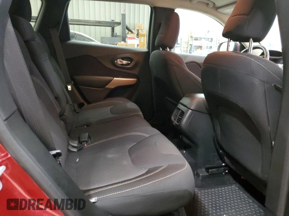 2017 Jeep Cherokee Latitude with VIN 1C4PJLCB4HD233216, listed as a Copart auction lot 58076455 with 91,241 mi miles and Salvage title. Bid and sale history available at DreamBid. Image 11.