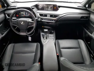 2021 Lexus UX 200 with VIN JTHX3JBHXM2040304, listed as a Copart auction lot 49006725 with 51,543 mi miles and Salvage title. Bid and sale history available at DreamBid. Image 8.