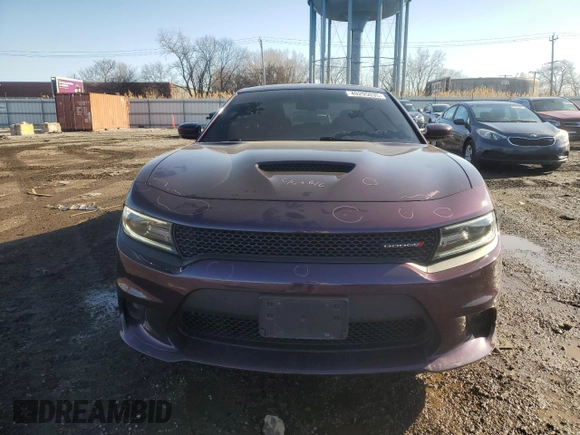 2021 Dodge Charger GT with VIN 2C3CDXHG4MH606094, listed as a Copart auction lot 49295035 with 31,983 mi miles and Salvage Title. Bid and sale history available at DreamBid. Image 5.