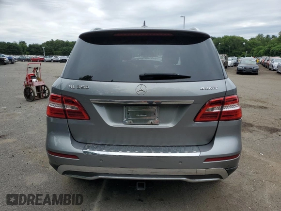 2013 Mercedes-Benz M 350 with VIN 4JGDA5HB2DA265774, listed as a Copart auction lot 62687405 with 85,734 mi miles and Salvage title. Bid and sale history available at DreamBid. Image 6.