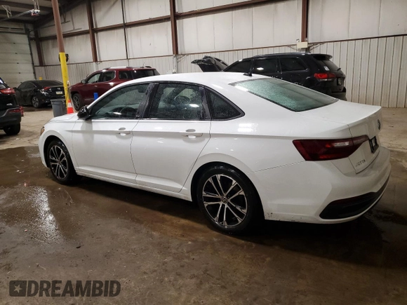 2024 Volkswagen Jetta Sport with VIN 3VWBM7BU3RM012060, listed as a Copart auction lot 53285965 with 21,300 mi miles and Salvage title. Bid and sale history available at DreamBid. Image 2.