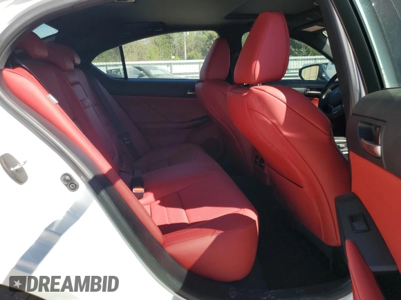2024 Lexus IS with VIN JTHGZ1B26R5076877, listed as a Copart auction lot 50035165 with 17,527 mi miles and Salvage Title. Bid and sale history available at carsss.com. Image 10.