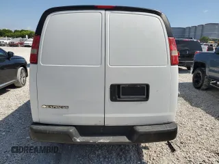 2017 Chevrolet Express Cargo with VIN 1GCWGAFFXH1186627, listed as a Copart auction lot 58189355 with 58,694 mi miles and Clean title. Bid and sale history available at DreamBid. Image 6.