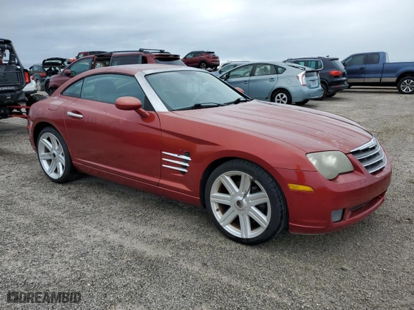 2004 Chrysler Crossfire with VIN 1C3AN69L24X011752, listed as a Copart auction lot 75914814 with 147407 miles and Salvage Title. Bid and sale history available at carsss.com. Image 4.