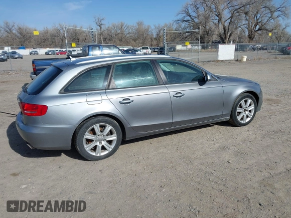 2009 Audi A4 2.0T Prem with VIN WAUVF78K59A209418, listed as a IAAI auction lot 41984914 with 151,558 mi miles. Bid and sale history available at carsss.com. Image 4.