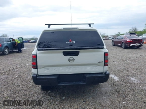 2023 Nissan Frontier S with VIN 1N6ED1CM3PN634833, listed as a IAAI auction lot 42139230 with 65,856 mi miles and . Bid and sale history available at DreamBid. Image 16.