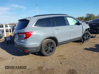 2022 Honda Pilot Special Edition with VIN 5FNYF5H21NB026068, listed as a IAAI auction lot 41482606 with 46,947 mi miles and . Bid and sale history available at carsss.com. Image 4.