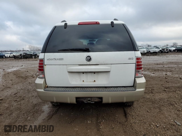 2004 Mercury Mountaineer Convenience with VIN 4M2ZU86K74UJ15058, listed as a Copart auction lot 84393964 with 141,656 mi miles and Salvage title. Bid and sale history available at DreamBid. Image 6.