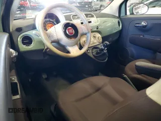 2012 FIAT 500 Pop with VIN 3C3CFFAR4CT381133, listed as a Copart auction lot 52644855 with 131,242 mi miles and Clean Title. Bid and sale history available at carsss.com. Image 8.