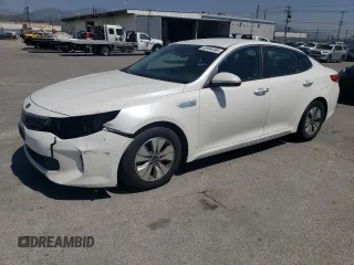 2018 Kia Optima Premium with VIN KNAGT4LE1J5023308, listed as a Copart auction lot 50964495 with 97,201 mi miles and Salvage title. Bid and sale history available at DreamBid. Image 1.