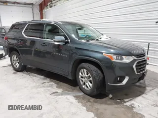 2019 Chevrolet Traverse LT Cloth with VIN 1GNEVGKW7KJ111442, listed as a IAAI auction lot 41356321 with 153,940 mi miles. Bid and sale history available at carsss.com. Image 1.