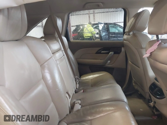 2010 Acura MDX with VIN 2HNYD2H26AH503810, listed as a IAAI auction lot 41623574 with 218,586 mi miles. Bid and sale history available at carsss.com. Image 8.