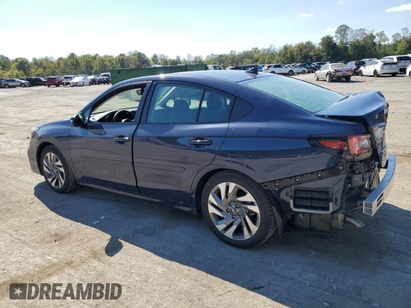2025 Subaru Legacy Limited with VIN 4S3BWAN68S3003871, listed as a Copart auction lot 74553034 with 938 mi miles and Salvage title. Bid and sale history available at DreamBid. Image 2.