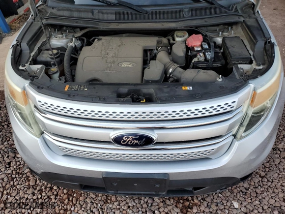 2015 Ford Explorer XLT with VIN 1FM5K7D82FGA55439, listed as a Copart auction lot 49189155 with 114,868 mi miles and Salvage Title. Bid and sale history available at carsss.com. Image 12.