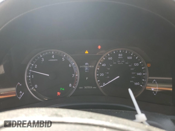 2013 Lexus GS 350 z VIN JTHBE1BL2D5010107, wystawiony jako Copart lot #65586535 z przebiegiem 307 026 mil mil oraz Szkoda całkowita • Salvage title. Historia ofert i sprzedaży dostępna na DreamBid. Obrazek 9.