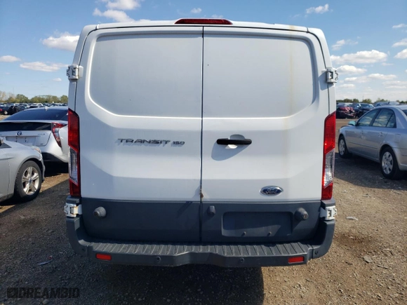 2017 Ford Transit Van with VIN 1FTYE2YM9HKB55153, listed as a Copart auction lot 72797174 with NaN miles and Salvage Title. Bid and sale history available at carsss.com. Image 6.