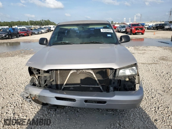 2006 Chevrolet Silverado 1500 Work Truck with VIN 1GCEC19X06Z285032, listed as a Copart auction lot 51234855 with 197,369 mi miles and Salvage Title. Bid and sale history available at carsss.com. Image 5.