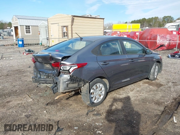 2019 Hyundai Accent SE with VIN 3KPC24A34KE062342, listed as a IAAI auction lot 41749620 with 150,000 mi miles and . Bid and sale history available at carsss.com. Image 4.