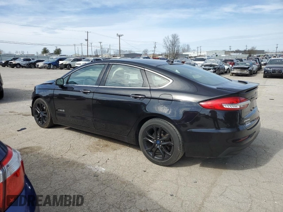 2019 Ford Fusion Hybrid Titanium with VIN 3FA6P0RU0KR144636, listed as a Copart auction lot 44357323 with 100,146 mi miles. Bid and sale history available at carsss.com. Image 2.