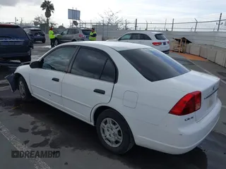 2001 Honda Civic LX with VIN JHMES16581S004567, listed as a IAAI auction lot 41914042 with 179,095 mi miles and . Bid and sale history available at carsss.com. Image 3.