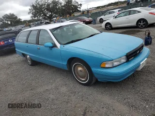 1991 Chevrolet Caprice z VIN 1G1BL83EXMW257393, wystawiony jako Copart lot #85267614 z przebiegiem 195 128 mil mil oraz Nie do naprawy • Non repairable. Historia ofert i sprzedaży dostępna na DreamBid. Obrazek 4.