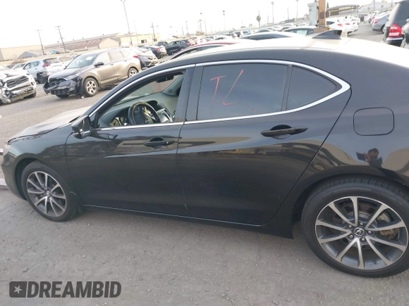 2018 Acura TLX with VIN 19UUB3F37JA001027, listed as a IAAI auction lot 41397902 with 61,999 mi miles. Bid and sale history available at carsss.com. Image 15.