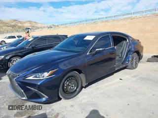 2023 Lexus ES with VIN 58ADA1C12PU034148, listed as a IAAI auction lot 41600165 with 40,164 mi miles. Bid and sale history available at carsss.com. Image 2.