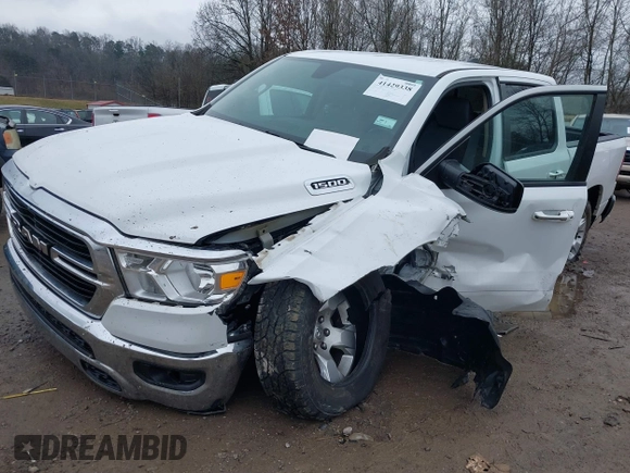 2019 Ram 1500 Big Horn/Lone Star with VIN 1C6RRFFG2KN866588, listed as a IAAI auction lot 41429338 with 78,986 mi miles. Bid and sale history available at carsss.com. Image 6.