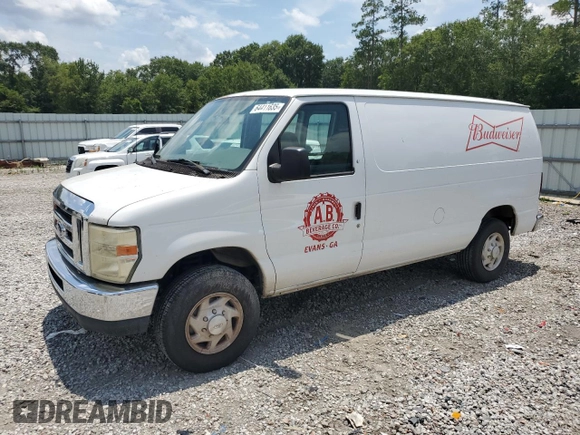 2008 Ford Econoline Cargo Commercial with VIN 1FTNE24L48DA25432, listed as a Copart auction lot 64411635 with 151,375 mi miles and Clean title. Bid and sale history available at DreamBid. Image 1.