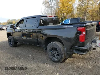 2022 Chevrolet Silverado 1500 LT Trail Boss with VIN 3GCUDFED4NG525165, listed as a Copart auction lot 77381464 with 49,349 mi miles and Salvage Title. Bid and sale history available at DreamBid. Image 2.