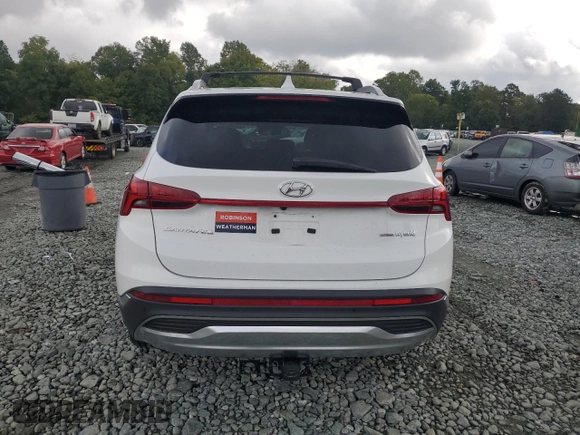 2023 Hyundai Santa Fe Hybrid Limited with VIN 5NMS5DA15PH012681, listed as a Copart auction lot 72999944 with 26,761 mi miles and Salvage Title. Bid and sale history available at carsss.com. Image 6.