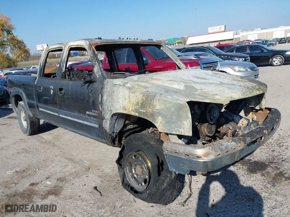 2003 Chevrolet Silverado 2500HD LS with VIN 1GCHK23183F167723, listed as a IAAI auction lot 40990388 with 1 mi miles. Bid and sale history available at carsss.com. Image 1.