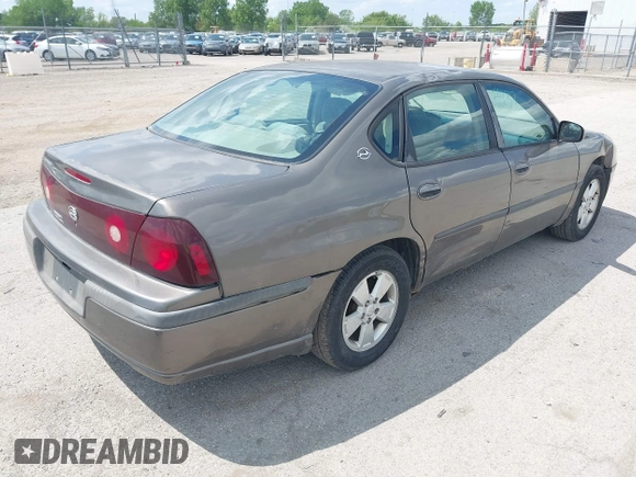 2003 Chevrolet Impala z VIN 2G1WF52E239175562, wystawiony jako IAAI lot #42279518 z przebiegiem 232 127 mil mil oraz . Historia ofert i sprzedaży dostępna na DreamBid. Obrazek 4.