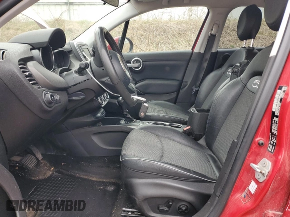 2016 FIAT 500X Trekking z VIN ZFBCFYCT0GP335243, wystawiony jako Copart lot #52289595 z przebiegiem 108 599 mil mil oraz Szkoda całkowita • Salvage title. Historia ofert i sprzedaży dostępna na DreamBid. Obrazek 7.
