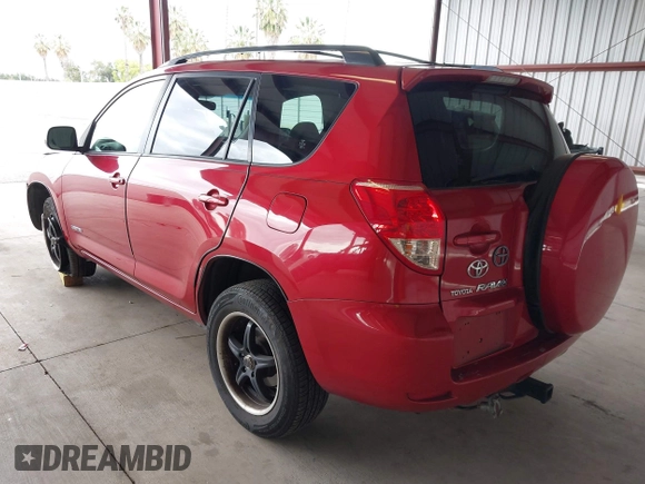 2008 Toyota RAV4 Ltd with VIN JTMBK31V886047140, listed as a IAAI auction lot 42077469 with 191,057 mi miles. Bid and sale history available at carsss.com. Image 3.