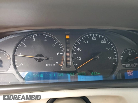 2000 Cadillac Eldorado z VIN 1G6EL12Y7YB703863, wystawiony jako Copart lot #85433244 z przebiegiem 175 416 mil mil oraz Szkoda całkowita • Salvage title. Historia ofert i sprzedaży dostępna na DreamBid. Obrazek 9.