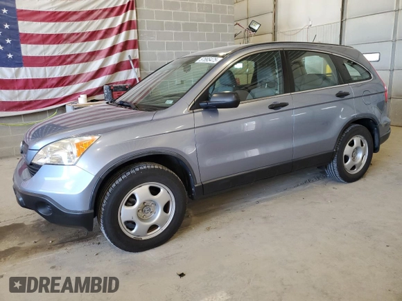 2007 Honda CR-V LX z VIN JHLRE383X7C040333, wystawiony jako Copart lot #57895475 z przebiegiem 124 156 mil mil oraz Szkoda całkowita • Salvage title. Historia ofert i sprzedaży dostępna na DreamBid. Obrazek 1.